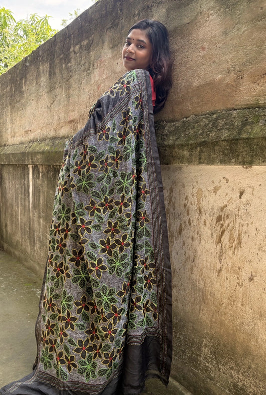 Gachi by gachi tussar silk saree