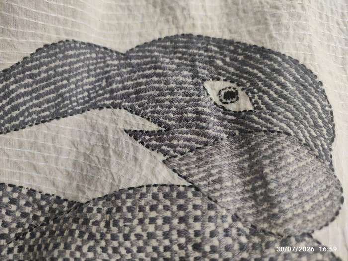 Stitch density detail