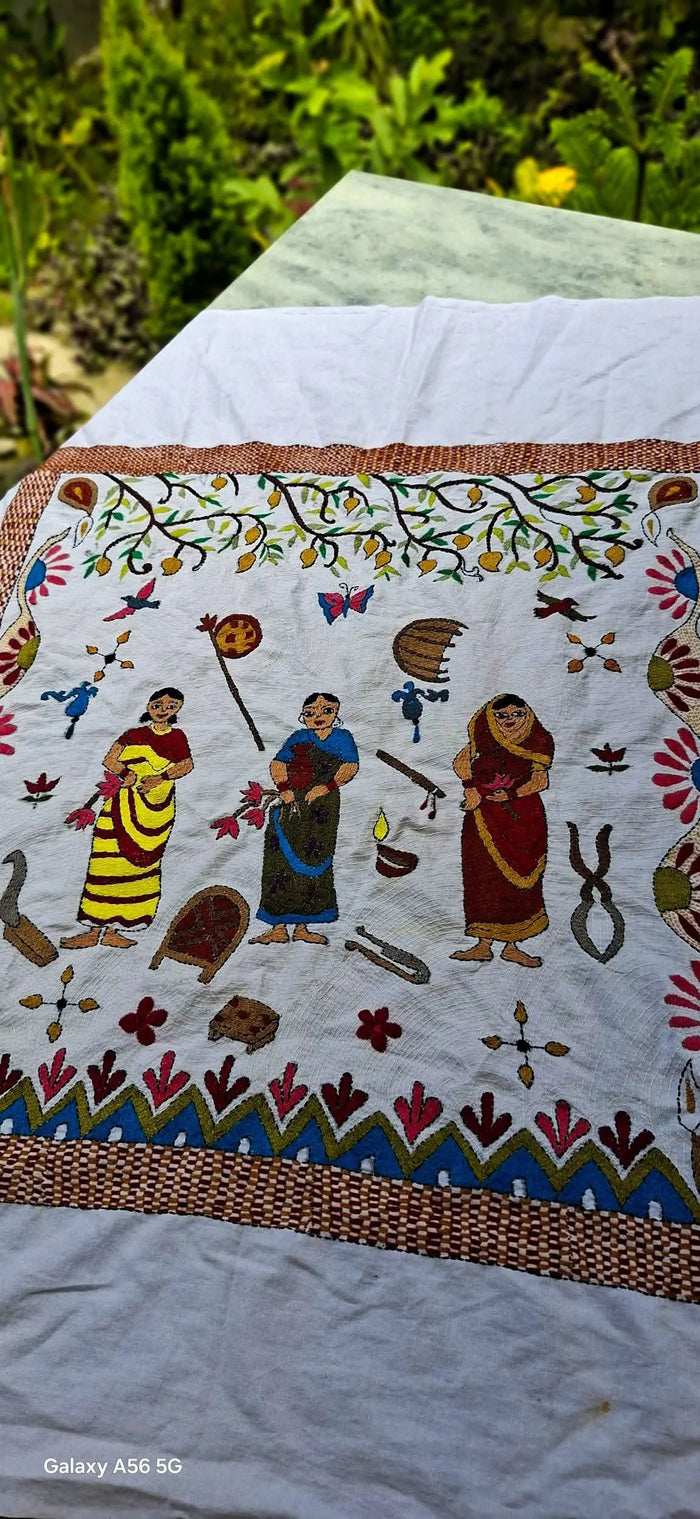 Kantha craftsmanship