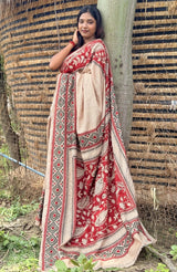 Gachi by gachi tussar silk saree