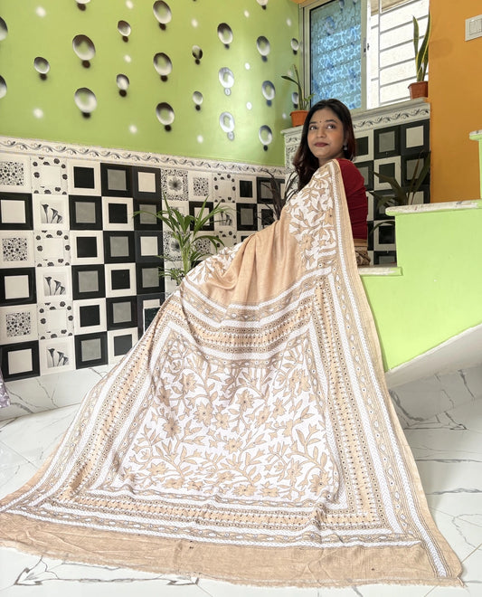 Gachi by gachi tussar silk saree