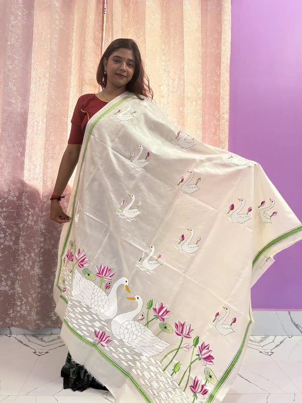 Tussar silk Dupatta