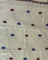 Cotton Kantha Stitch Dupatta By Generational Artisans
